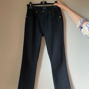 Khaite Vivian black jeans